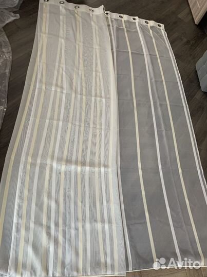 Продаю тюль на люверсах