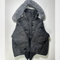 Куртка черная с мехом женская