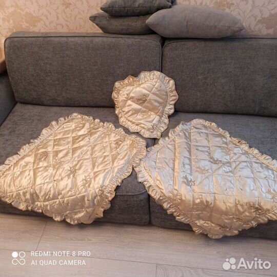 Покрывало, шторы, тюль