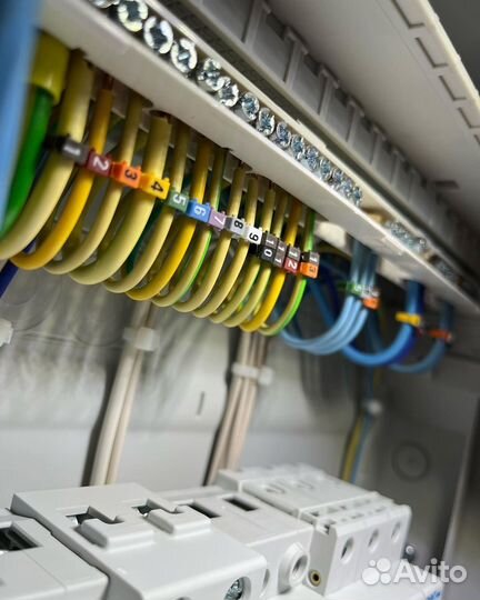 Услуги электрика Монтаж Установка