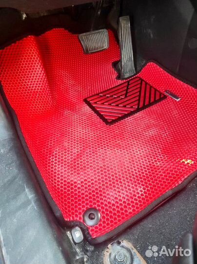 Ева / Эва /Eva коврики 3D борты + подпятник