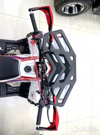 Детский квадроцикл 125 кубов Grizlik A125 красный