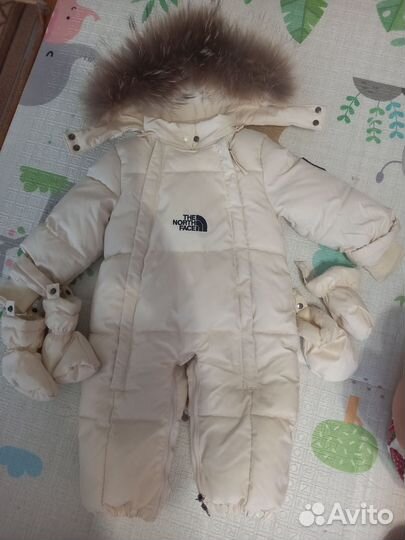 Зимний комбинезон для девочки 80 86