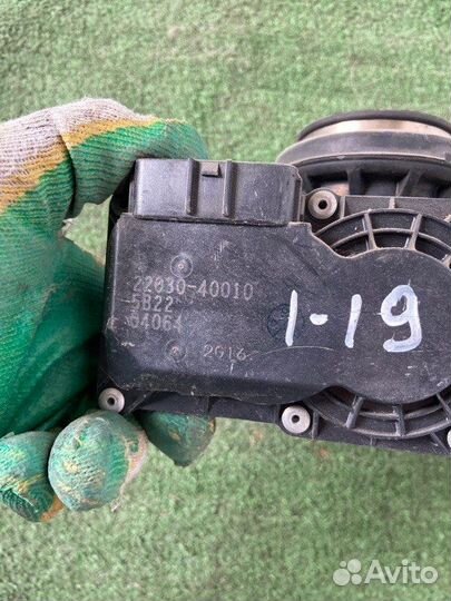 Дроссельная заслонка Toyota Vitz KSP130 1KR