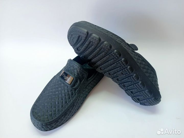 Мокасины мужские резиновые Сланцы закрытые 40-45р