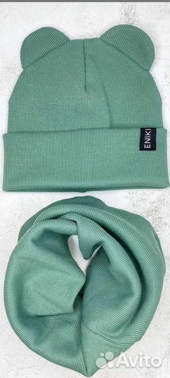 Шапка+снуд детские