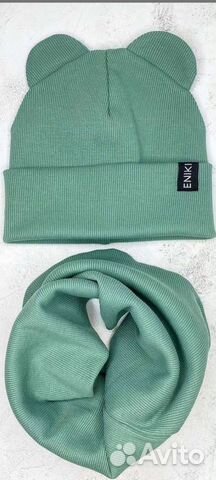 Шапка+снуд детские