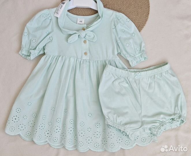 Комплект 86, 92 H&M праздничный, для фотосессии