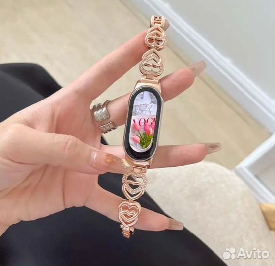 Металлический ремешок для Mi band Xiaomi 9/8