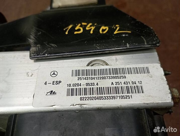 Блок ABS Mercedes-Benz X164