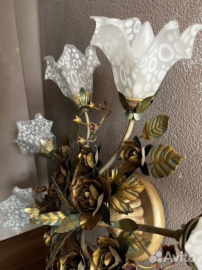 Люстра потолочная бу