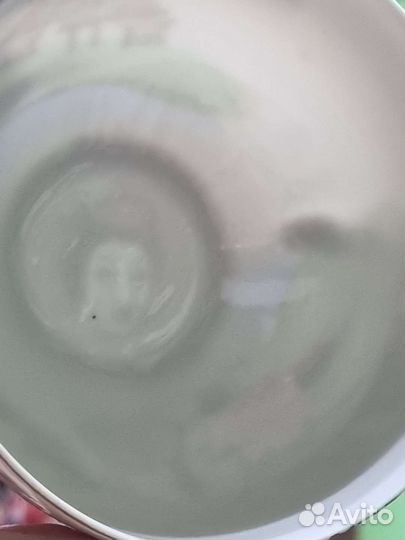 Чайный сервиз Мельница на озере, Hand painie