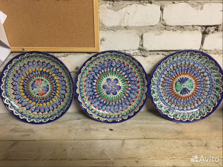 Ляган - Узбекское Керамическое Блюдо, 1 сорт