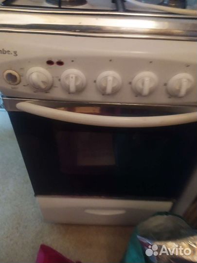 Плита газовая с электрической духовкой