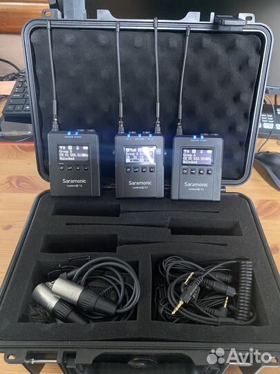 Saramonic UwMic9s Kit2 приемник и 2 передатчика