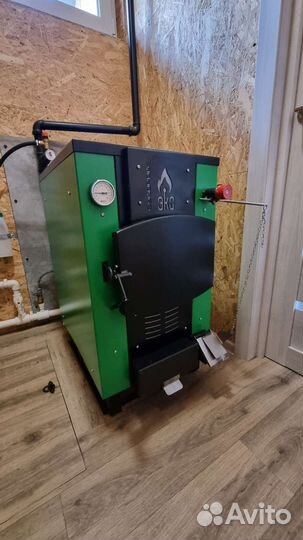 Твердотопливный котел длительного горения