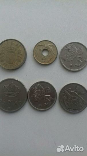 Монеты Испания