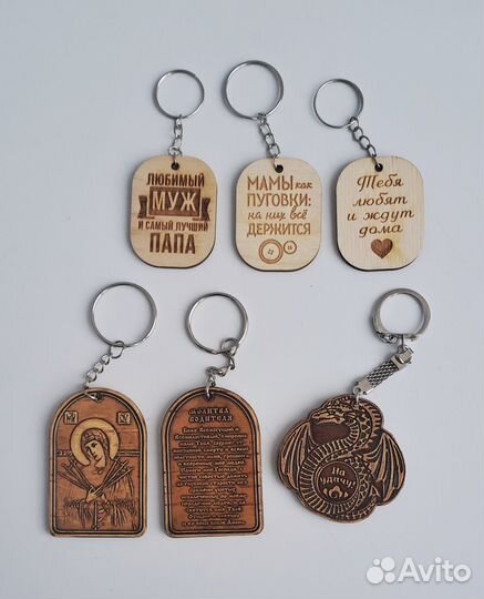 Брелоки,сувениры, подарки из дерева, 8 марта