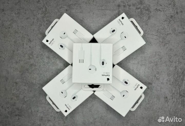 Наушники Earpods type c проводные
