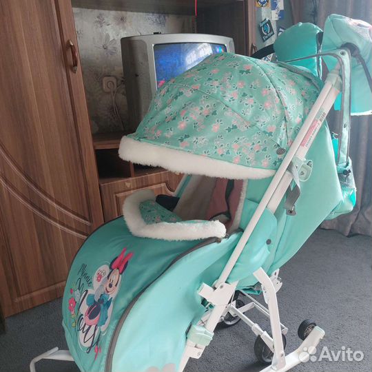 Санки коляска ника