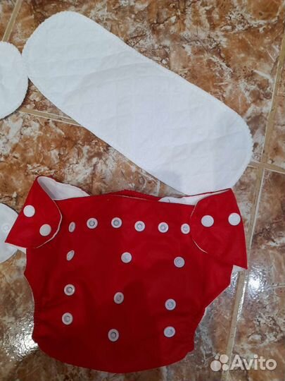 Многоразовые подгузники новые 0-24 мес