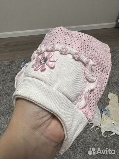 Летние шапочки для девочки