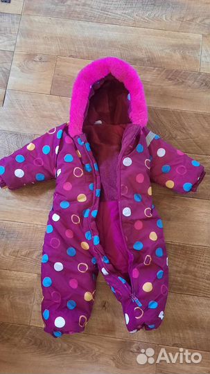 Зимний комбинезон для девочки