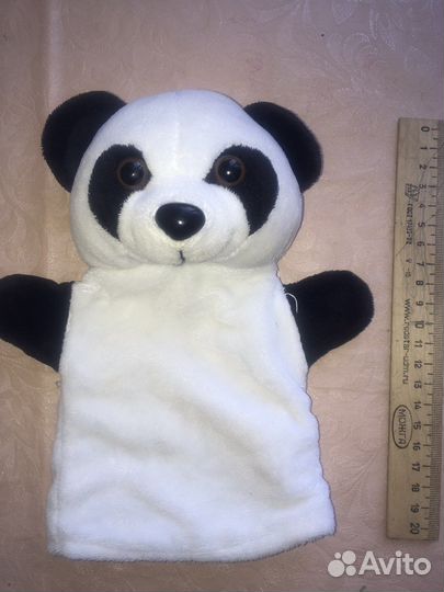 Собака, ежик и панда