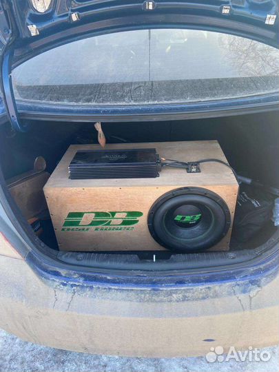 Сабвуфер и усилитель