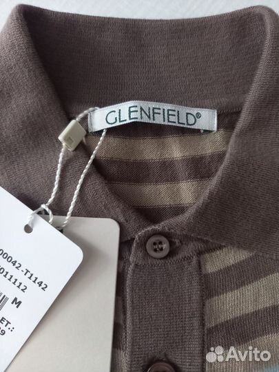 Новое мужское поло Glenfield made in Italy