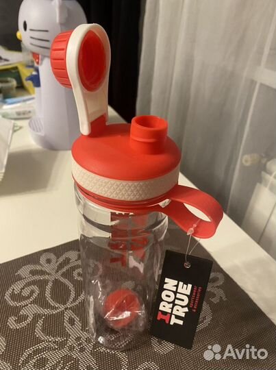 Спортивная Бутылка Шейкер для протеина Iron True