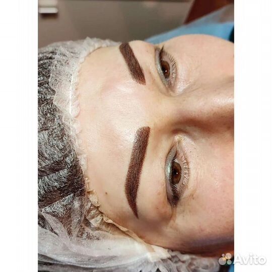 Перманентный макияж бровей, век и губ