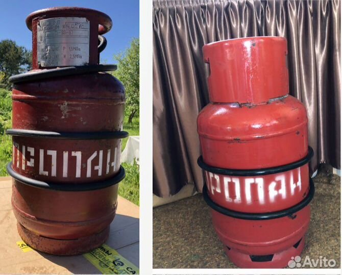 Газовая плита 2 конфорки, комплект с 2 баллонами