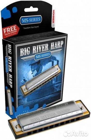 Hohner Big river harp 590/20 B - Губная гармоника