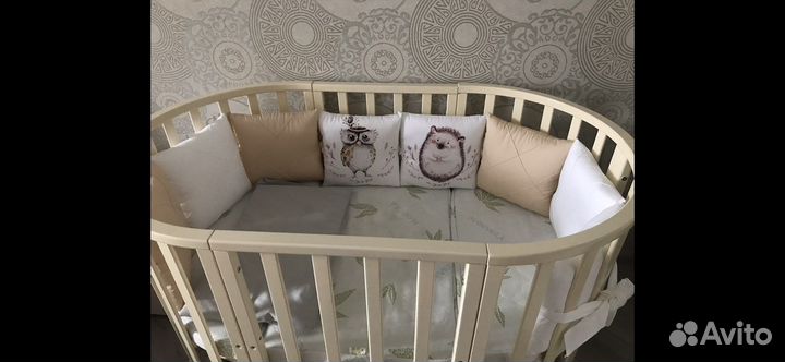 Бортики в кроватку