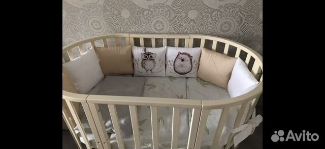 Бортики в кроватку