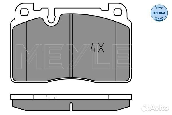 Колодки тормозные передние