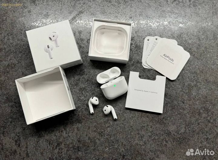 Неотличимые AirPods 4/Pro 2 бассы 2024