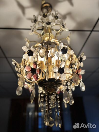 Люстра хрустальная