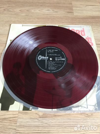 THE beatles A Hard Day's Nights 1st press japan NM