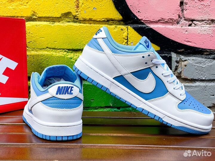 Кроссовки Nike Dunk Low Racer Blue White