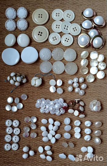 Пуговицы, пряжки, молнии