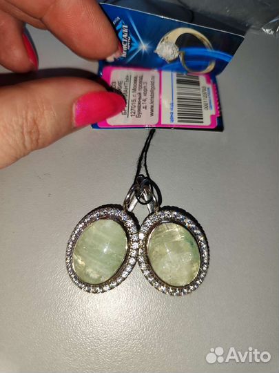 Серебряные серьги