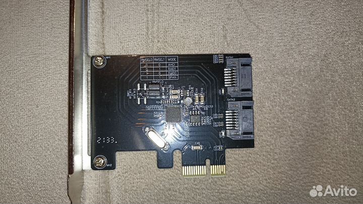SATA raid контроллер orient A1061raid PCI-E