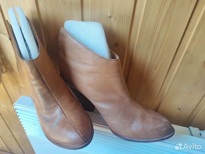 Ботильоны натуральная кожа 38