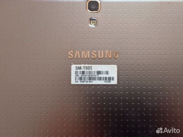 Планшет samsung galaxy tab s sm t805