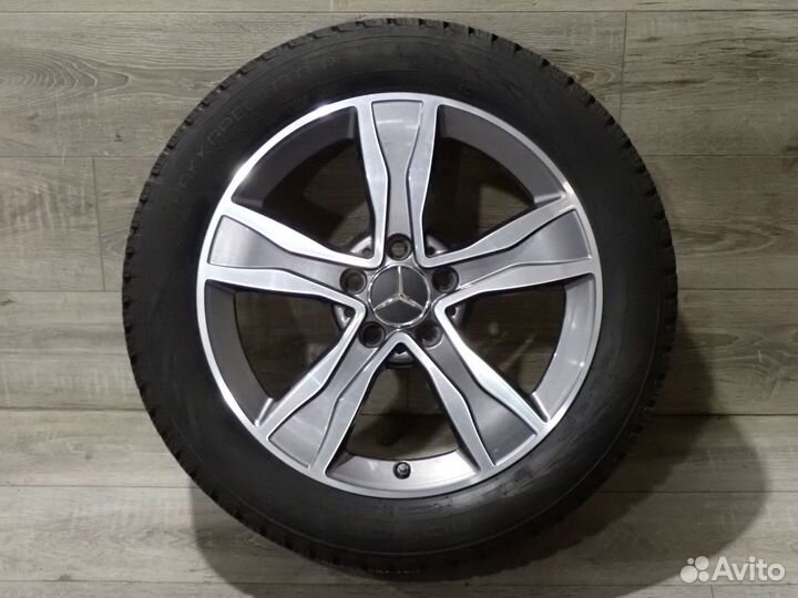 Комплект оригинальных колес R17 Mercedes W205 зима