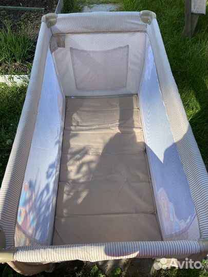 Детская кровать манеж capella s10-6