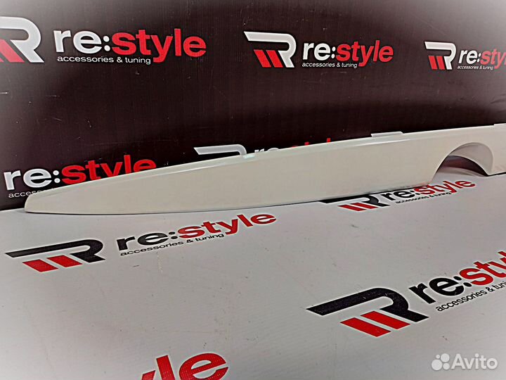 Спойлер Прадо 150 Белый