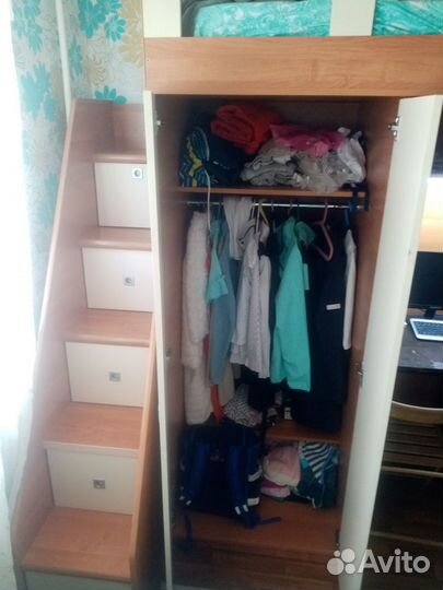 Кровать чердак